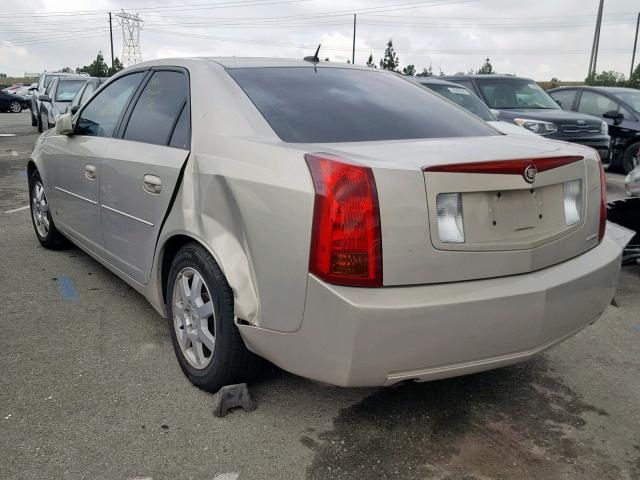 1G6DP577970197423 - 2007 CADILLAC CTS HI FEA GOLD photo 3