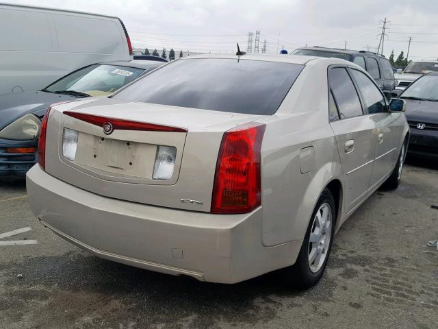 1G6DP577970197423 - 2007 CADILLAC CTS HI FEA GOLD photo 4