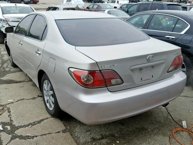 JTHBF30G020031983 - 2002 LEXUS ES 300 BEIGE photo 3