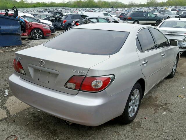 JTHBF30G020031983 - 2002 LEXUS ES 300 BEIGE photo 4