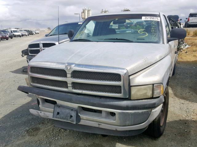 1B7KC23D2WJ154318 - 1998 DODGE RAM 2500 SILVER photo 2