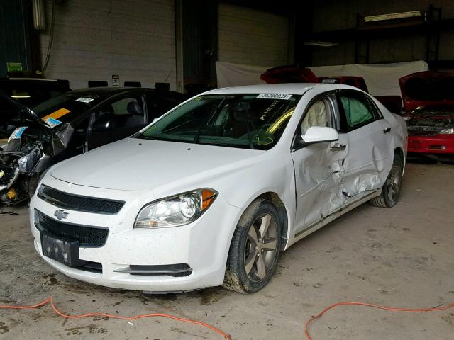 1G1ZC5EU5CF124072 - 2012 CHEVROLET MALIBU 1LT WHITE photo 2