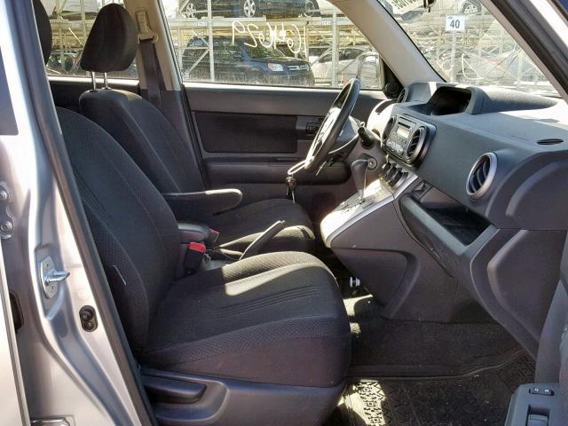 JTLKE50E181038463 - 2008 TOYOTA SCION XB 银色 照片 5