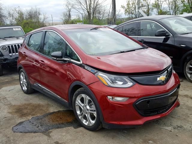 1G1FW6S04J4111808 - 2018 CHEVROLET BOLT EV LT YELLOW photo 1