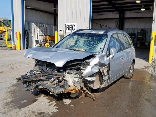 KNAFG526187154947 - 2008 KIA RONDO LX SILVER photo 2