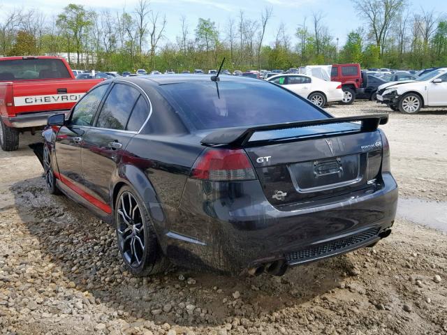 6G2EC57Y09L163871 - 2009 PONTIAC G8 GT BLACK photo 3