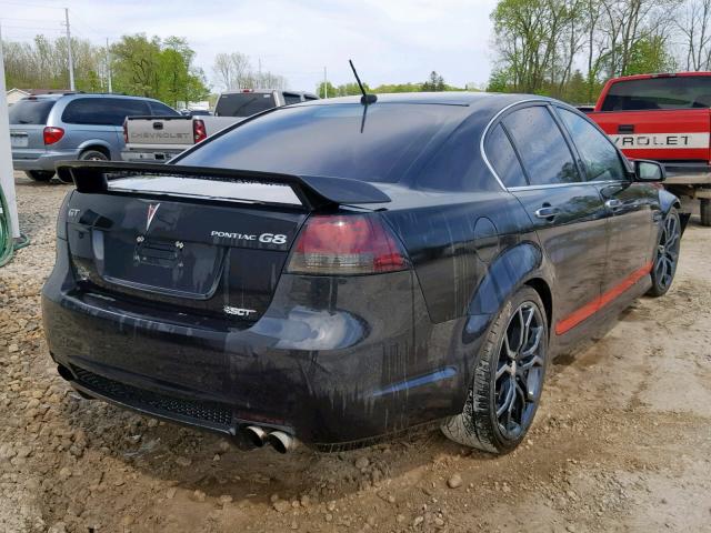 6G2EC57Y09L163871 - 2009 PONTIAC G8 GT BLACK photo 4