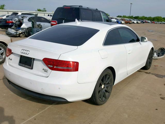 WAUVFAFR8CA004986 - 2012 AUDI A5 PRESTIG WHITE photo 4