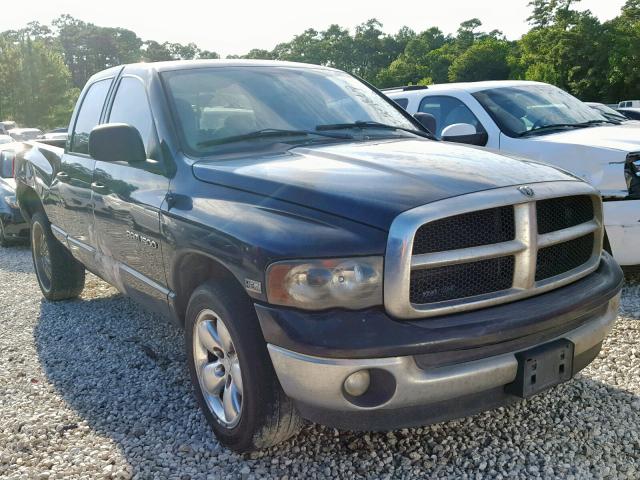 1D7HA18D84J102827 - 2004 DODGE RAM 1500 S BLUE photo 1