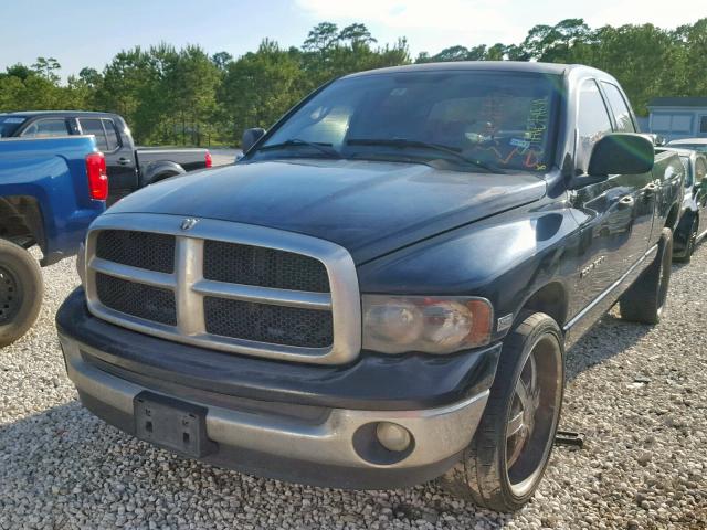 1D7HA18D84J102827 - 2004 DODGE RAM 1500 S BLUE photo 2