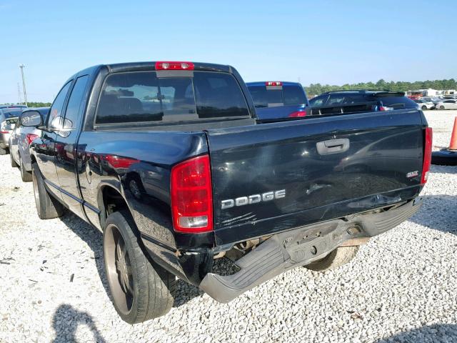 1D7HA18D84J102827 - 2004 DODGE RAM 1500 S BLUE photo 3