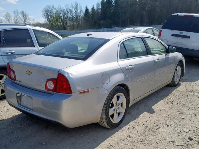 1G1ZG57B39F128632 - 2009 CHEVROLET MALIBU LS SILVER photo 4
