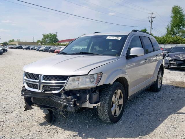 3D4PH1FG0BT516918 - 2011 DODGE JOURNEY MA SILVER photo 2