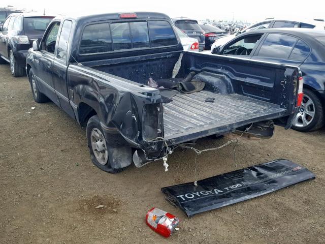 JT4TN14D9V0029313 - 1997 TOYOTA T100 XTRAC BLACK photo 3