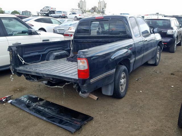 JT4TN14D9V0029313 - 1997 TOYOTA T100 XTRAC BLACK photo 4