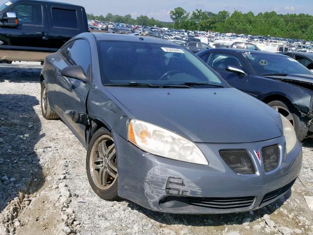 1G2ZH18N474270796 - 2007 PONTIAC G6 GT GRAY photo 1