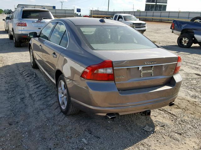 YV1AH992781052781 - 2008 VOLVO S80 T6 TUR GRAY photo 3