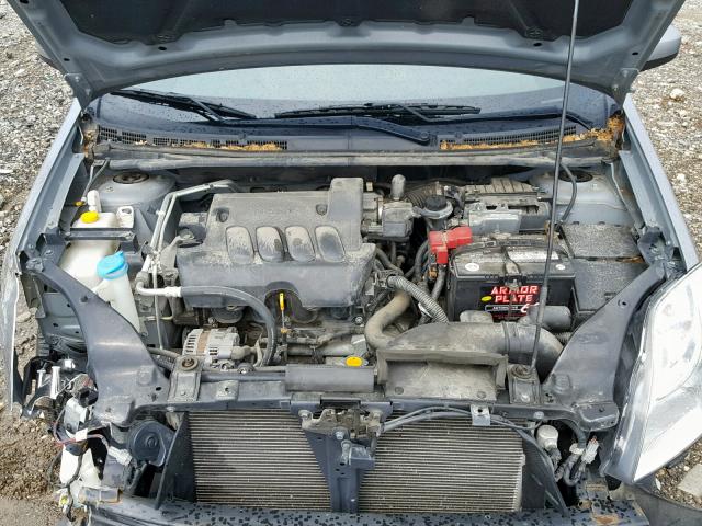 3N1AB6AP0CL632620 - 2012 NISSAN SENTRA 2.0 SILVER photo 7