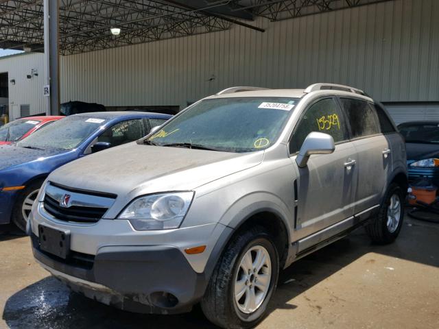 3GSCL33P28S531580 - 2008 SATURN VUE XE SILVER photo 2