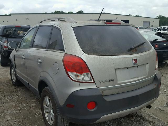 3GSCL33P28S531580 - 2008 SATURN VUE XE SILVER photo 3