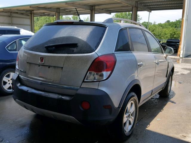 3GSCL33P28S531580 - 2008 SATURN VUE XE SILVER photo 4