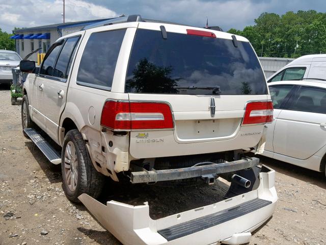 5LMFU27537LJ21778 - 2007 LINCOLN NAVIGATOR 白色 照片 3