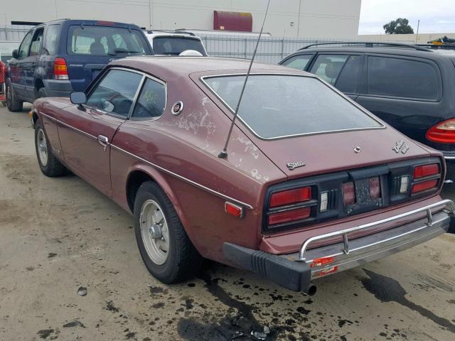 GHLS30122915 - 1978 DATSUN 280Z BROWN photo 3