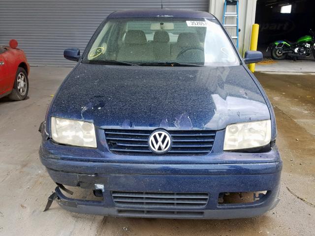 3VWSS29M91M068555 - 2001 VOLKSWAGEN JETTA GLS BLUE photo 9