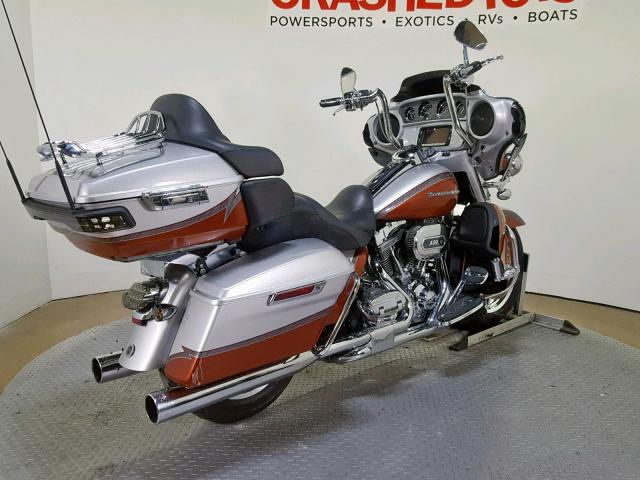 1HD1TEN14EB960779 - 2014 HARLEY-DAVIDSON FLHTKSE CV SILVER photo 8