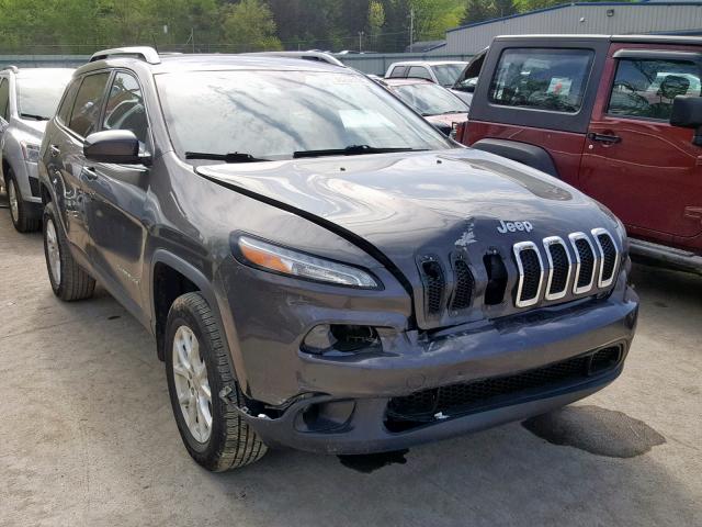 1C4PJMCB6EW243610 - 2014 JEEP CHEROKEE L GRAY photo 1