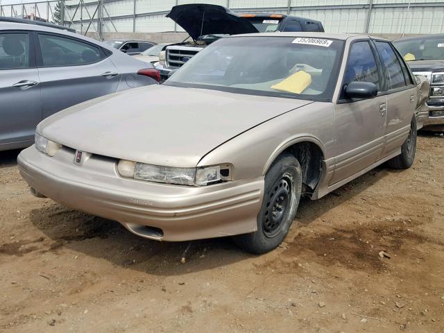 1G3WH52M9TF307376 - 1996 OLDSMOBILE CUTLASS SU GOLD photo 2