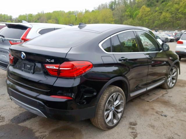5UXXW3C56J0T82489 - 2018 BMW X4 XDRIVE2 BLACK photo 4