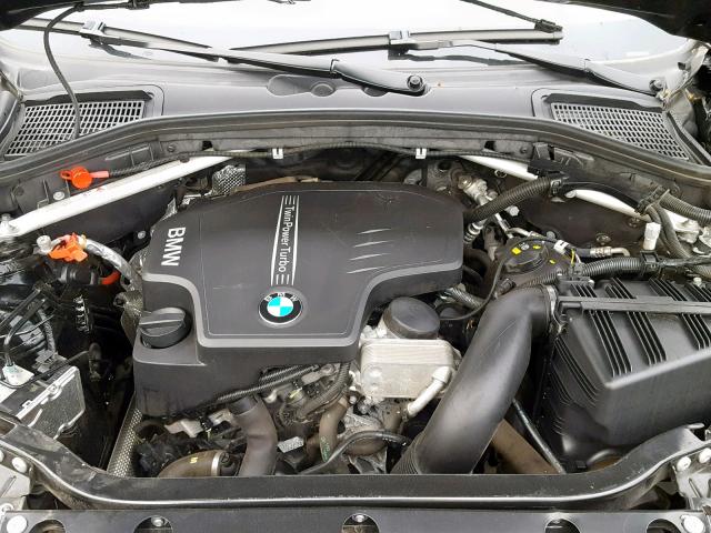 5UXXW3C56J0T82489 - 2018 BMW X4 XDRIVE2 BLACK photo 7