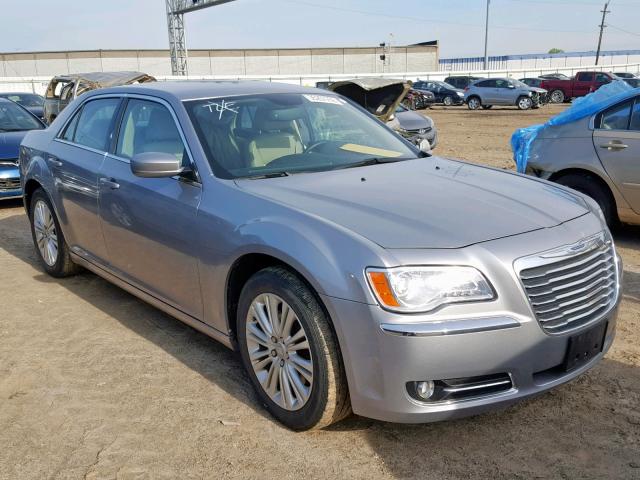 2C3CCARG0EH298079 - 2014 CHRYSLER 300 SILVER photo 1