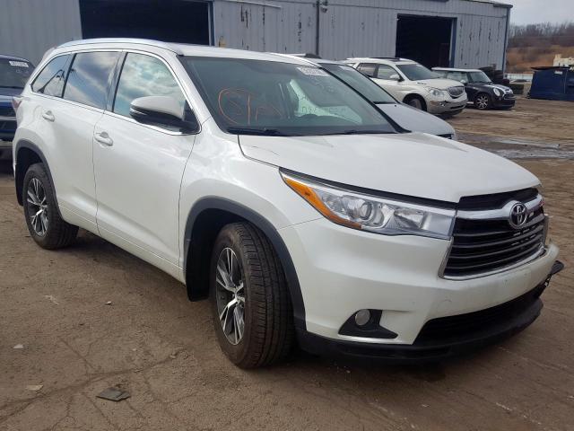 5TDJKRFH3GS240456 - 2016 TOYOTA HIGHLANDER XLE  photo 1