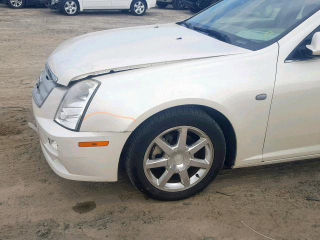 1G6DC67A350224514 - 2005 CADILLAC STS CREAM photo 9