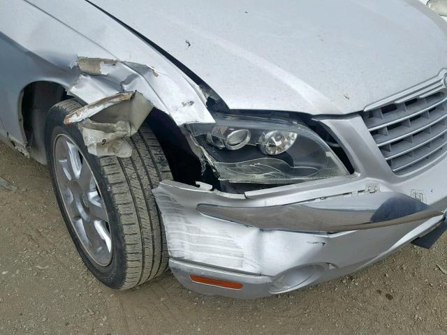 2A8GF78456R911719 - 2006 CHRYSLER PACIFICA L GRAY photo 9