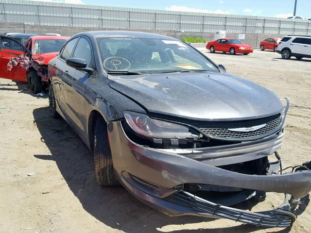 1C3CCCFBXHN502595 - 2017 CHRYSLER 200 LX GRAY photo 1