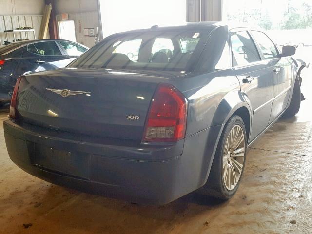 2C3KA43R87H688590 - 2007 CHRYSLER 300 BLUE photo 4