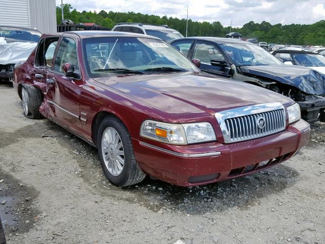 2MEHM75V89X624811 - 2009 MERCURY GRAND MARQ BURGUNDY photo 1