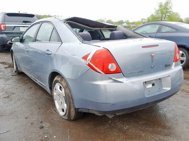 1G2ZF57B984275711 - 2008 PONTIAC G6 VALUE L BLUE photo 3