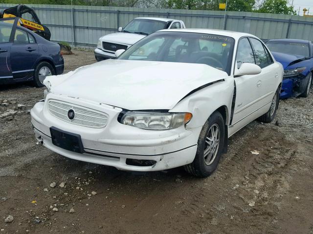 2G4WB52K511333683 - 2001 BUICK REGAL LS WHITE photo 2