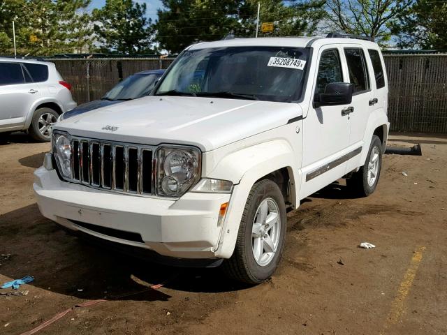 1C4PJMCK5CW102430 - 2012 JEEP LIBERTY LI WHITE photo 2