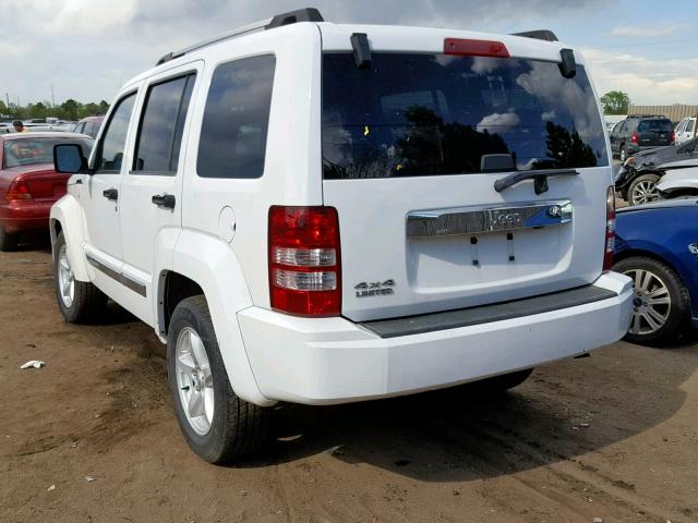 1C4PJMCK5CW102430 - 2012 JEEP LIBERTY LI WHITE photo 3