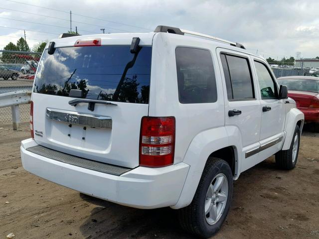 1C4PJMCK5CW102430 - 2012 JEEP LIBERTY LI WHITE photo 4