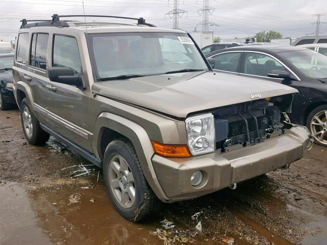 1J8HG48N66C265205 - 2006 JEEP COMMANDER GOLD photo 1