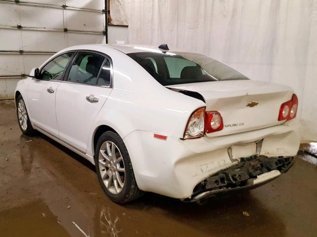 1G1ZG5E73CF130936 - 2012 CHEVROLET MALIBU LTZ 白色 照片 3