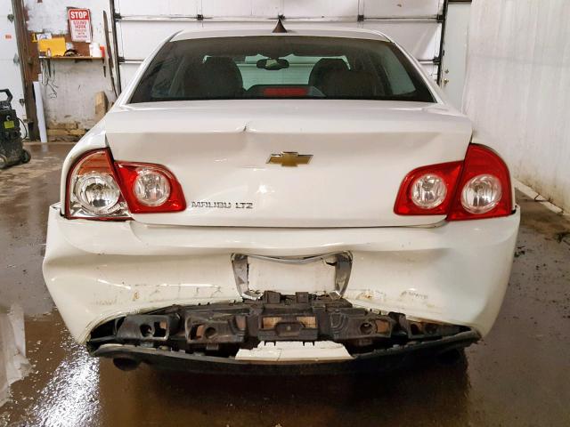 1G1ZG5E73CF130936 - 2012 CHEVROLET MALIBU LTZ 白色 照片 9