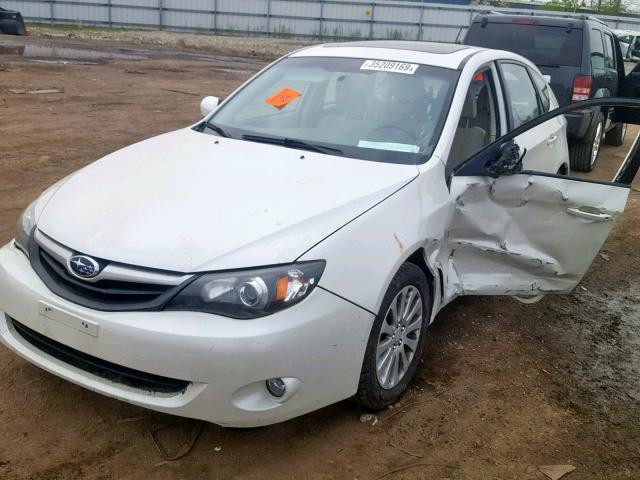 JF1GH6B67BH820758 - 2011 SUBARU IMPREZA 2. WHITE photo 2