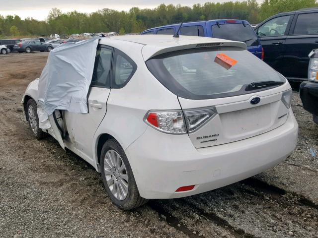 JF1GH6B67BH820758 - 2011 SUBARU IMPREZA 2. WHITE photo 3